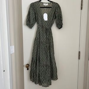 NWT Daughters of India Zuri Wrap dress